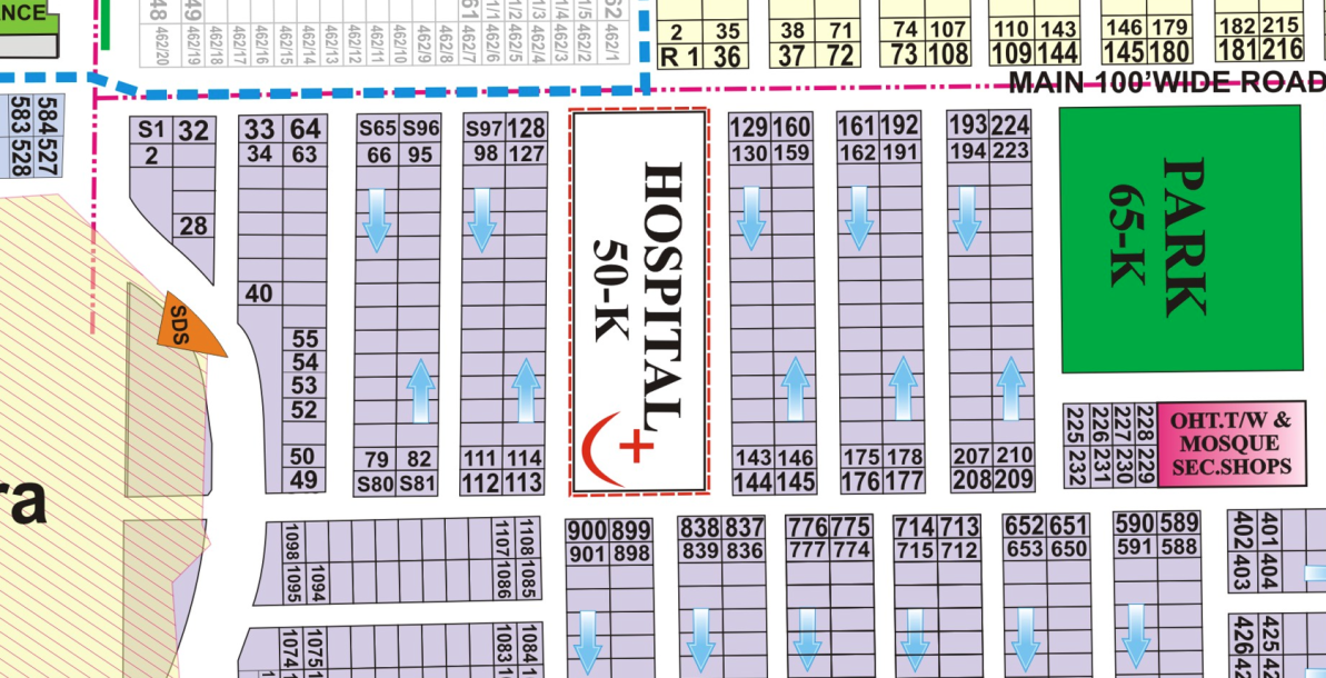 21.5 Marla Corner Plot Dha Phase 7 Lahore-1