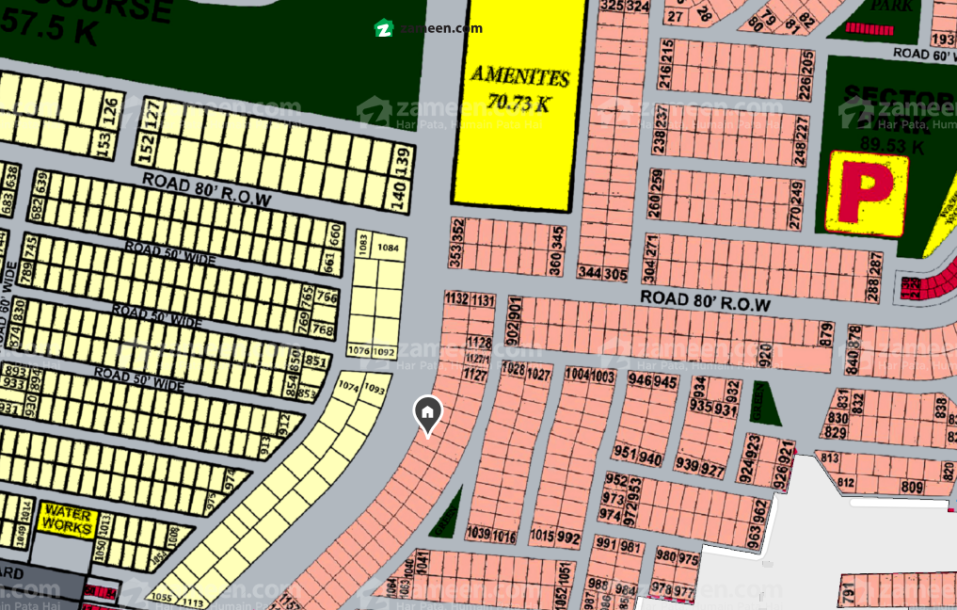 150 Feet Rod 1 Kanal Plot For Sale In DHA Phase 9 Prism-1