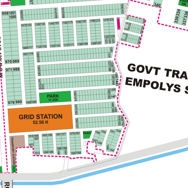 1343-L-Residential Plot DHA Phase 9 Prism-1