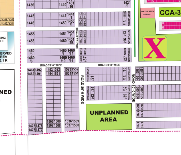 X-1552/9-Residential Plot DHA Phase 7 Lahore-1