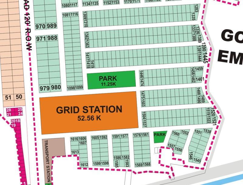 L-1592 Residential Plot For Sale In DHA Phase 9 Prism Lahore-1