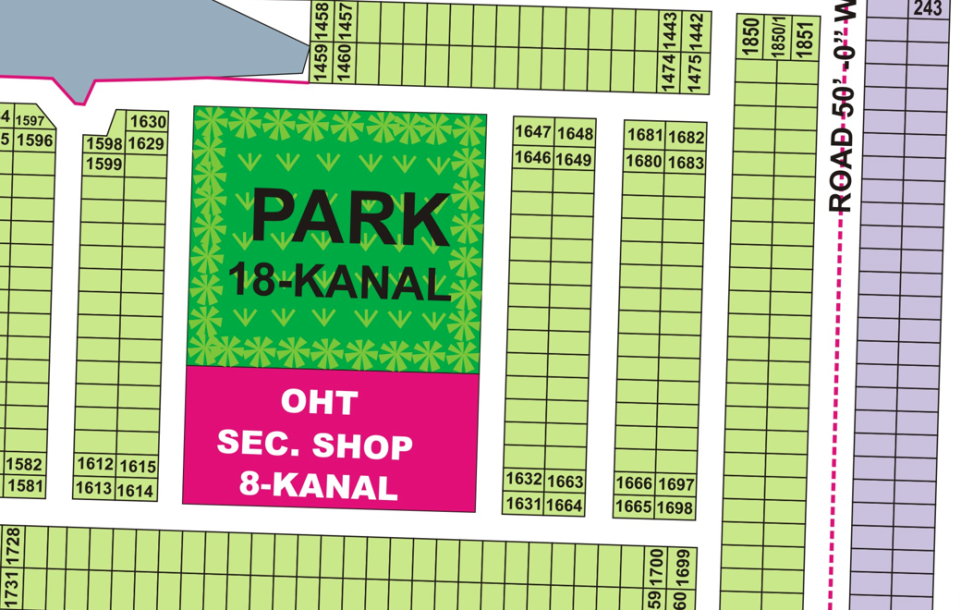 A-1686- Residential Plot For Sale In DHA Phase 9 Town Lahore-1