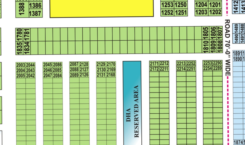 U-1793+1794-Pairs Residential Plots For Sale In DHA Phase 7 Lahore-1