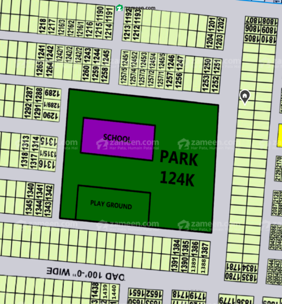 5 Marla Plot For Sale 70 Feet Rod In DHA Phase 7-1