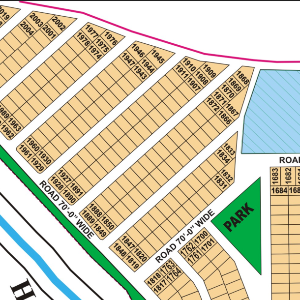 1 Kanal Residential Plot For Sale In DHA Phase 7 Lahore-1