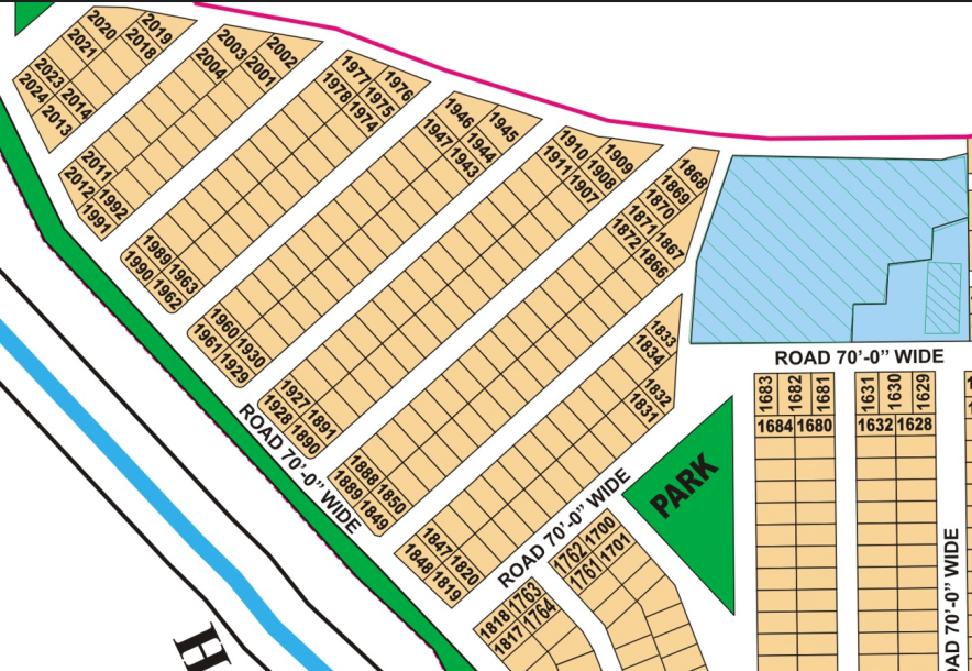 1 Kanal Residential Plot  For Sale In DHA Phase 7 Lahore-1