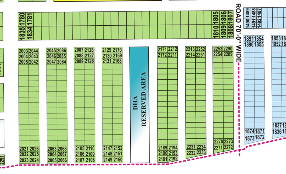 U-2018- Residential Plots For Sale In DHA Phase 7 Lahore-1