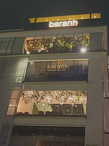 Baranh restaurant is located in Lahore; one branch is in Gulberg, and the other branch is located in DHA Raya Commercial Phase 6, Lahore. Baranh restaurant is a traditional and desi food menu restaurant, and it has food items like Nehari, kabab, magas, roti, naan and other food items.