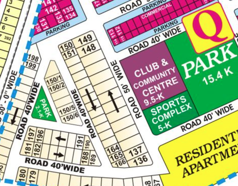 10 Marla Residential Plot Facing Park For Sale In DHA Phase 8 Air Avenue Lahore-1