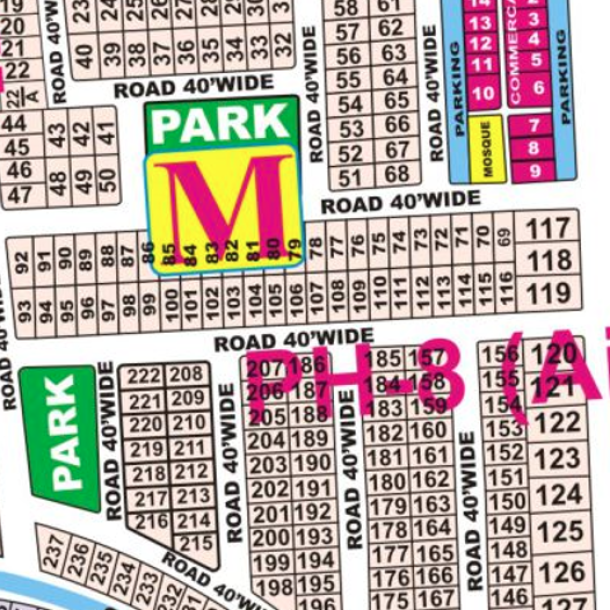 M-136- Residential Plots For Sale In DHA Phase 8 Air Avenue Lahore-1