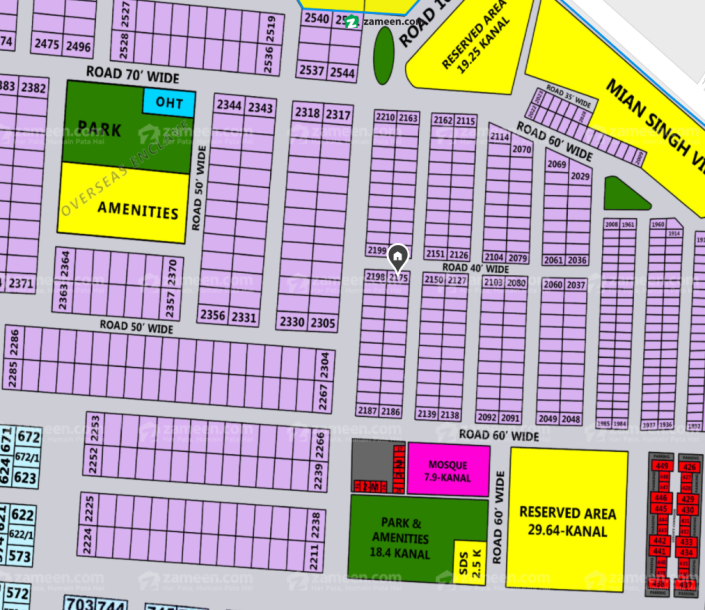 10 Marla Corner Plot For Sale in DHA Phase 7-1