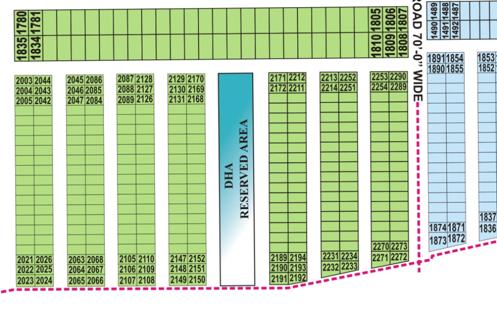 U-2175- Residential Plot For Sale In DHA Phase 7 Lahore-1