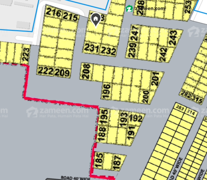 21.5 Marla Plot For Sale In DHA Phase 9 Prism-1