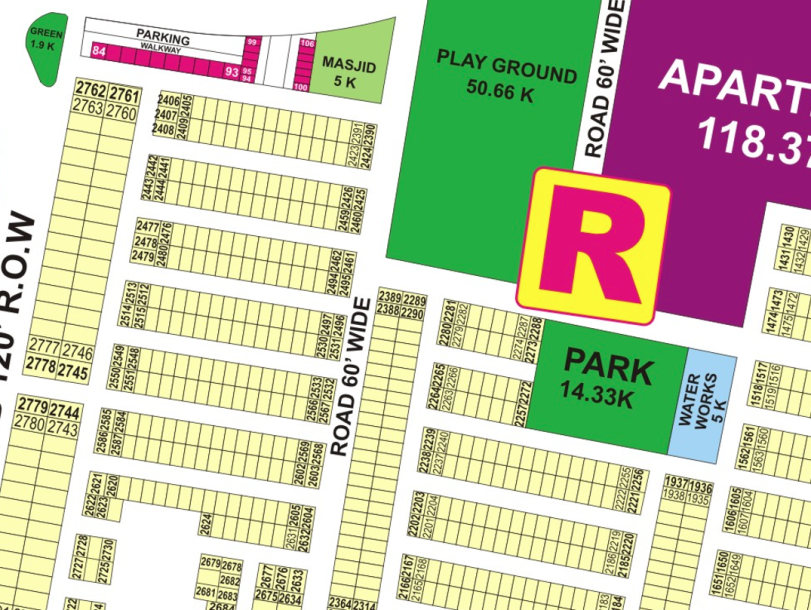 2564-R-Residential Plot DHA Phase 9 Prism-1