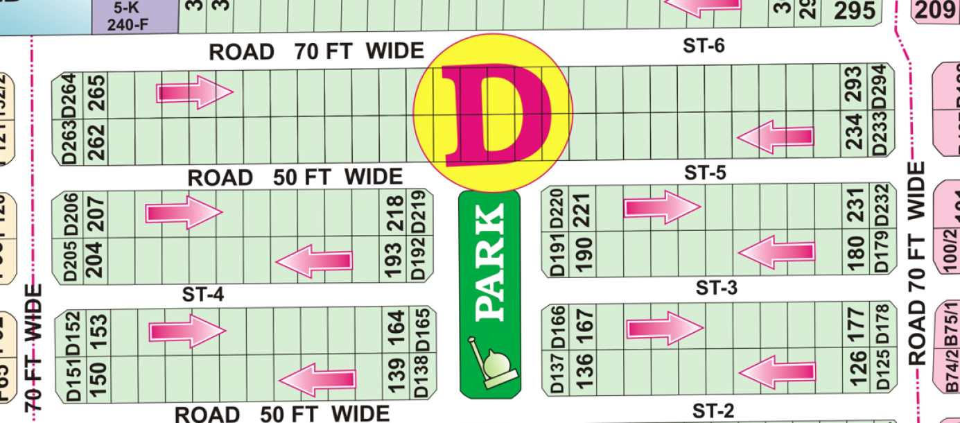 D-238- Residential Plot  For Sale In DHA Phase 5-1