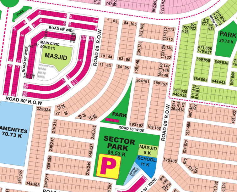 28-P-Residential Plot DHA Phase 9 Prism-1