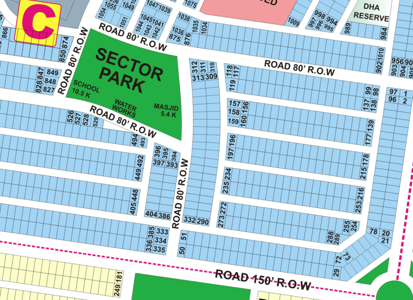 1 kanal Plot DHA Phase 9 Prism-1