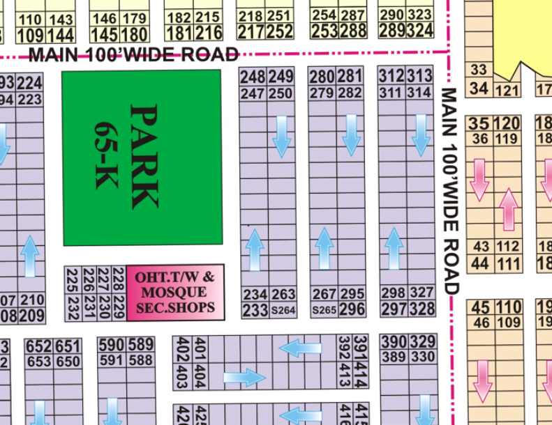 S-307-Residential Plot For sale in DHA Phase 7 Lahore Pakistan-1