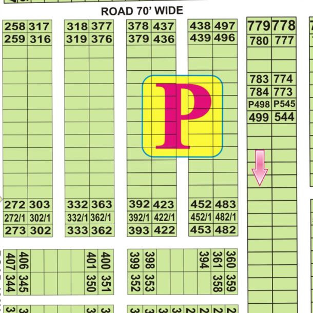 P-327- Residential Plot For Sale In DHA Phase 7-1