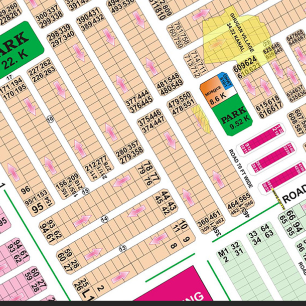 L-470-Residential Plot 70"Feet"Road-1