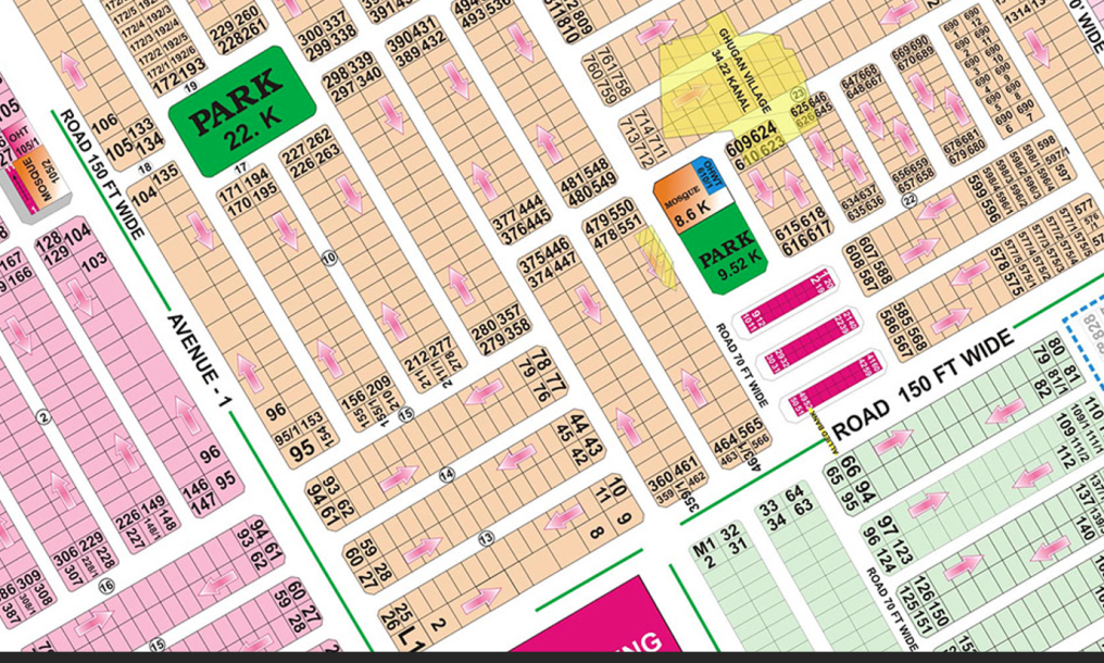 L-470-Residential Plot 70"Feet"Road-1