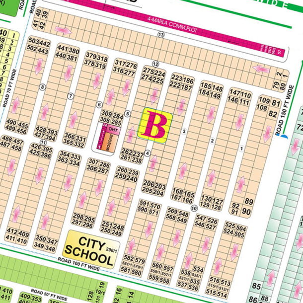 B-519 Residential Plot For Sale In DHA Phase 6-1