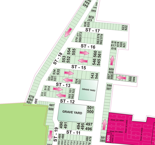 D-552 Residential Plot  For Sale In DHA Phase 5-1