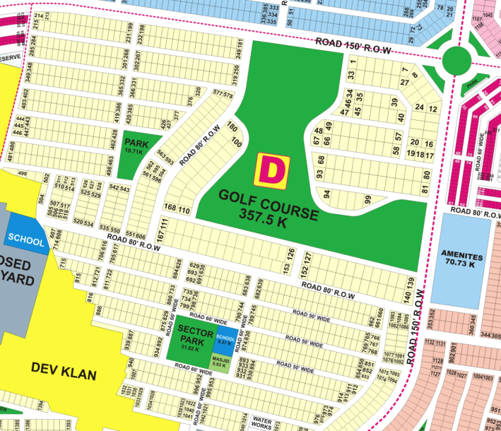 597-D-Resedential Plot DHA Phase 9 Prism-1