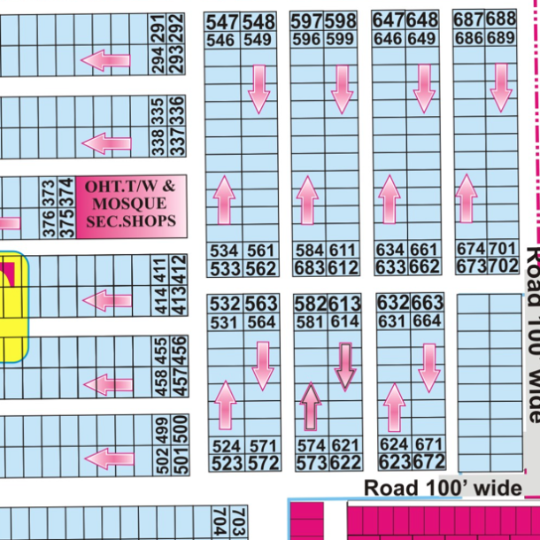 1 Kanal Residential Plot For Sale In DHA Phase 7-1