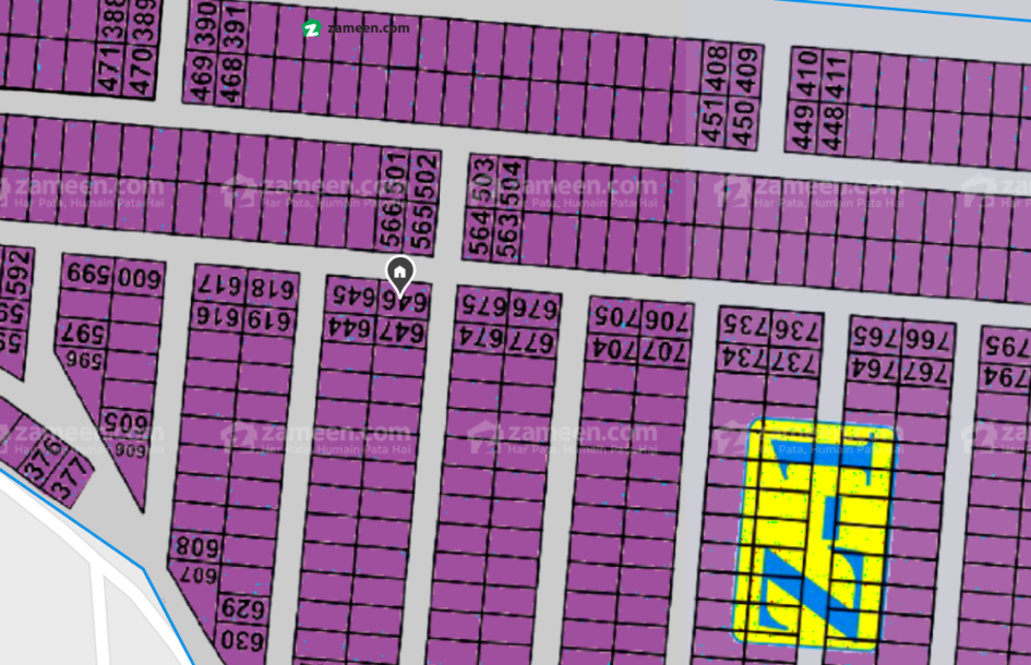 21.5 Marla Corner Plot For Sale In DHA Phase 7-1