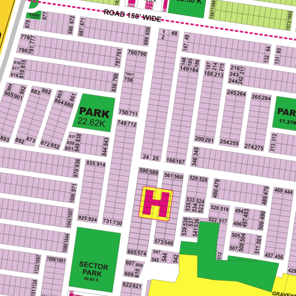 701-H-Residential Plot DHA Phase 9 Prism-1