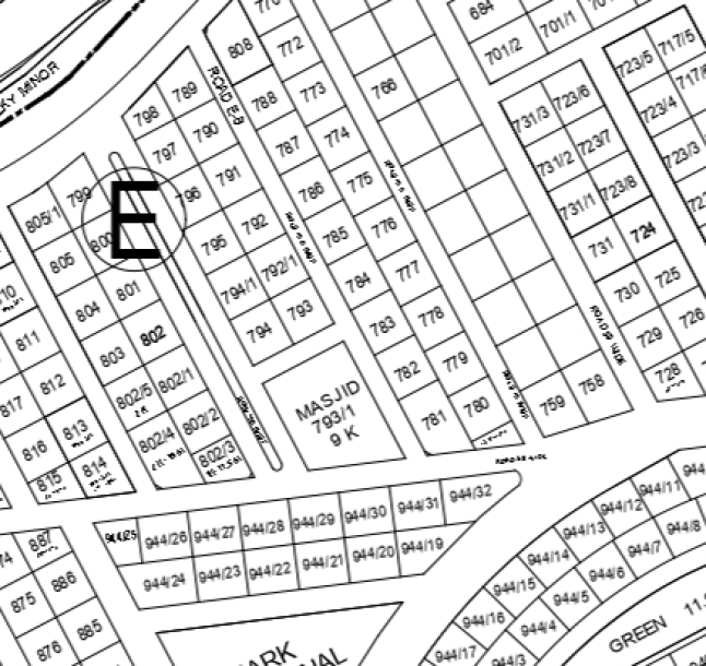 2 Kanal Plot For Sale In DHA Phase 6-1