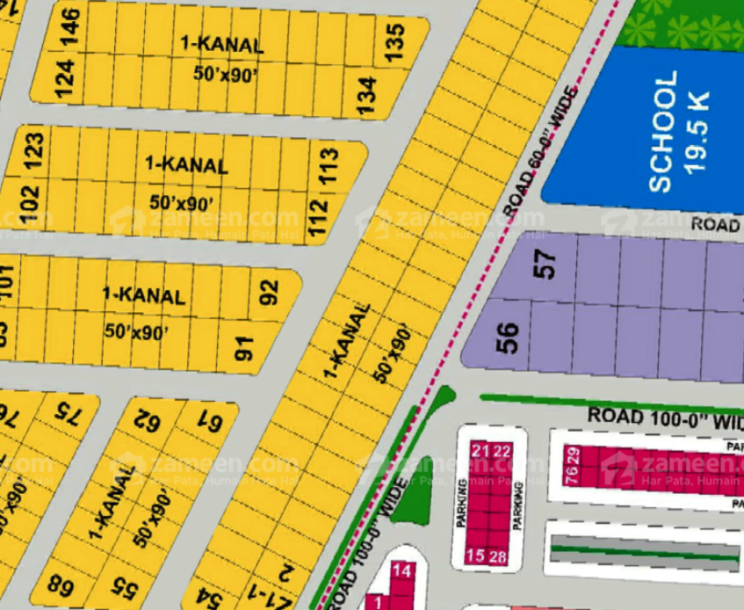 28 Marla Corner Plot For Sale In DHA Phase 8-1