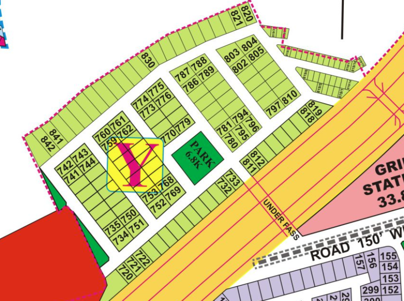 Y-829- Residential Plots For Sale In DHA Phase 8-1