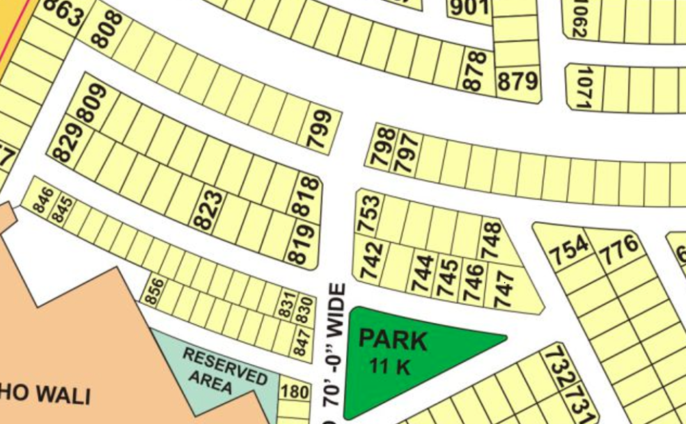 X-837-Residential Plot For sale in DHA Phase 8 Lahore Pakistan-1