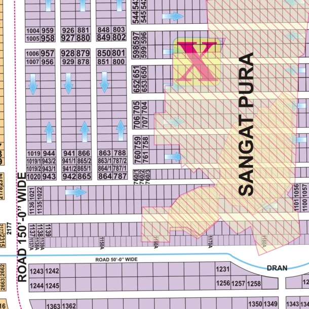 1 Kanal Residential Plot For Sale In DHA Phase 7-1