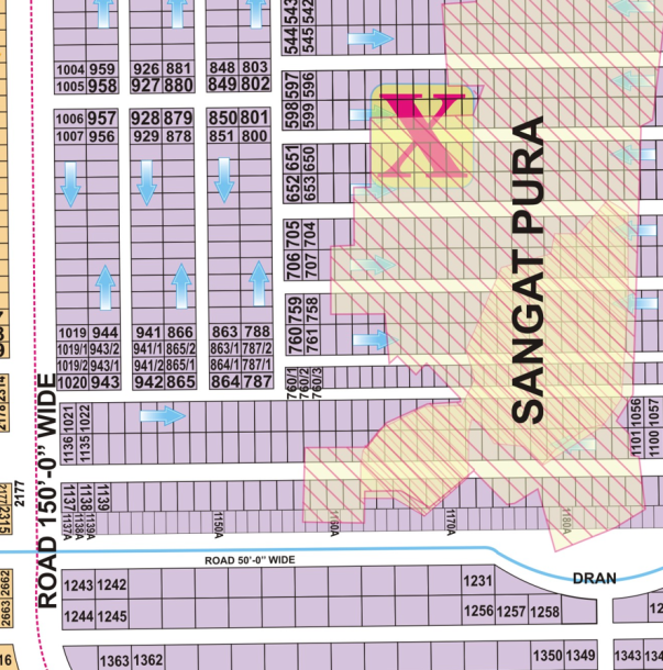 1 Kanal Residential Plot  For Sale In DHA Phase 7-1