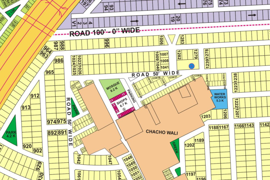 X-970-Residential Plot For sale in DHA Phase 8, Lahore Pakistan-1