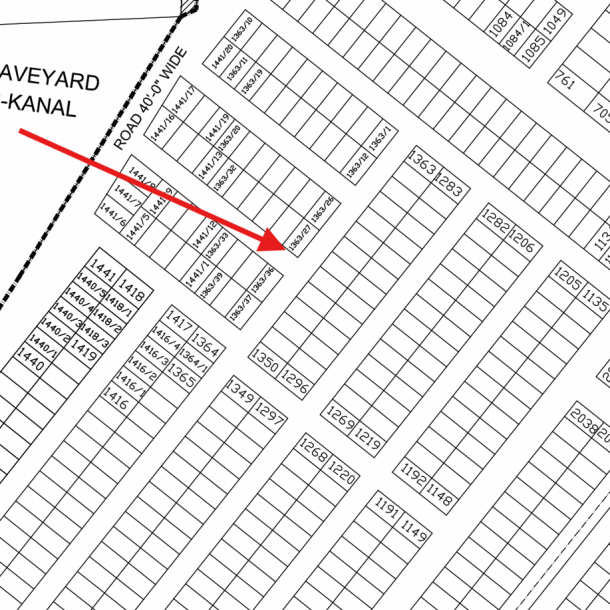 5 Marla Residential Plot For Sale A-136/27 Demand 106 Lac In DHA Phase 9 town-1