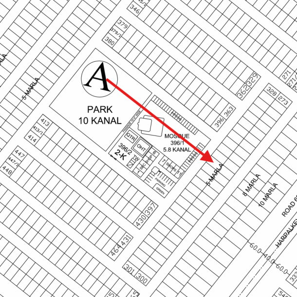 5 Marla Residential Plot For Sale A-317 Demand 110 Lac In DHA Phase 9 town-1