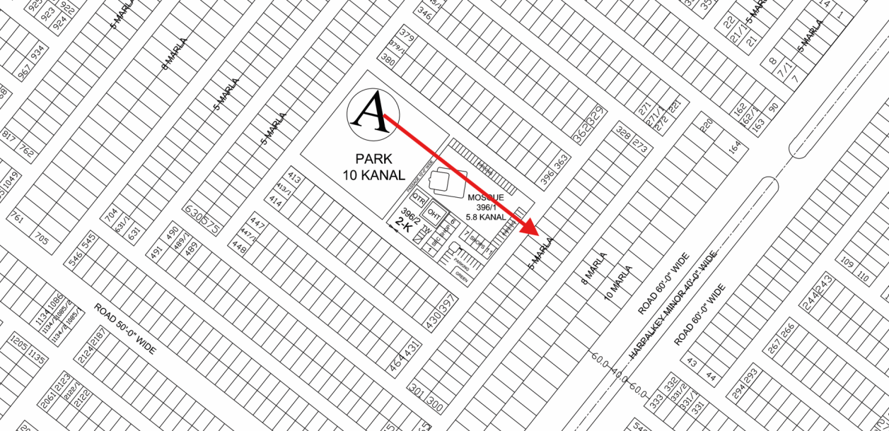 5 Marla Residential Plot For Sale A-317 Demand 110 Lac In DHA Phase 9 town-1