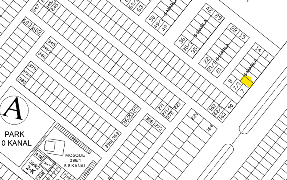 5 Marla Plot For Sale A - Demand 130 Lac Main 120 Feet Rod In DHA Phase 9 Town-1