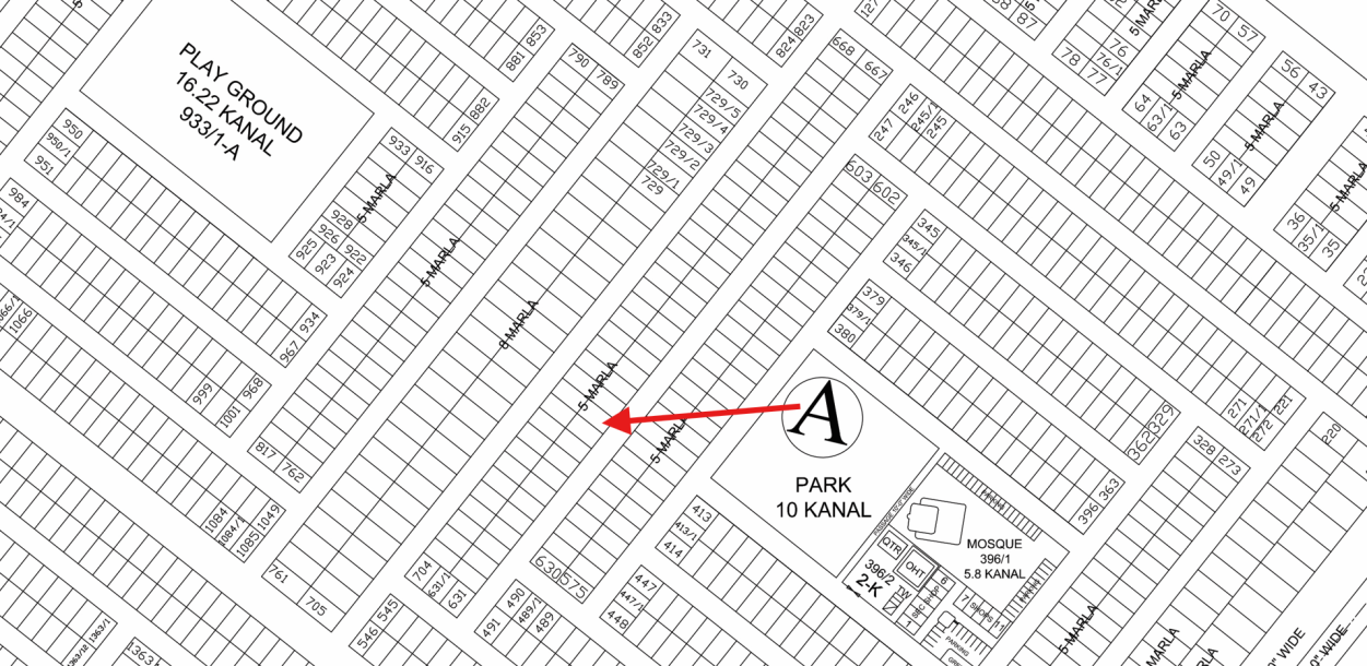 5 Marla Residential Plot For Sale A-644 Demand 112 Lac In DHA Phase 9 town-1