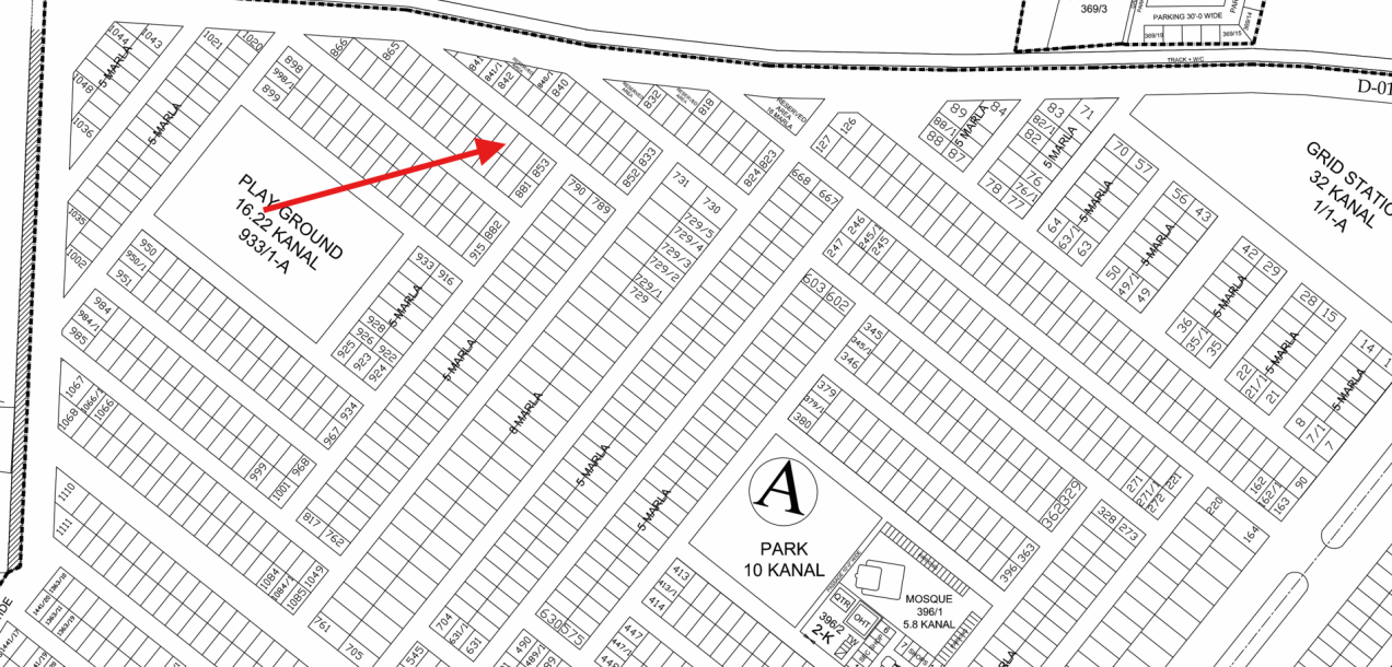 5 Marla Residential Plot For Sale A-856 Demand 99 Lac In DHA Phase 9 town-1