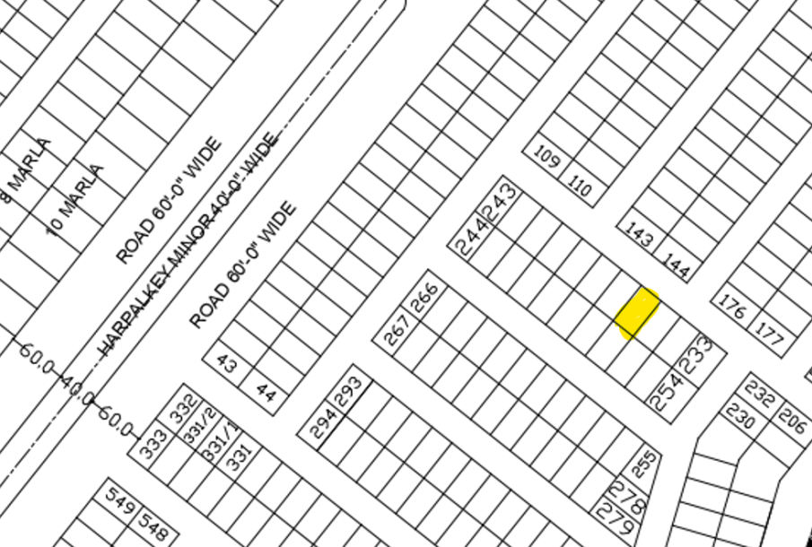 5 Marla Plot For Sale B - 236 Demand 110 Lac Senter Location In DHA Phase 9 Town-1