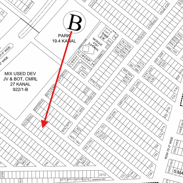 5 Marla Residential Plot For Sale B-891 Demand 112 Lac In DHA Phase 9 town-1