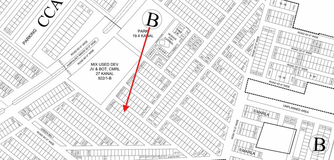 5 Marla Residential Plot For Sale B-891 Demand 112 Lac In DHA Phase 9 town-1