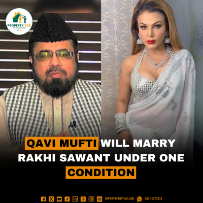 Qavi Mufti Will Marry Rakhi Sawant Under One Condition.