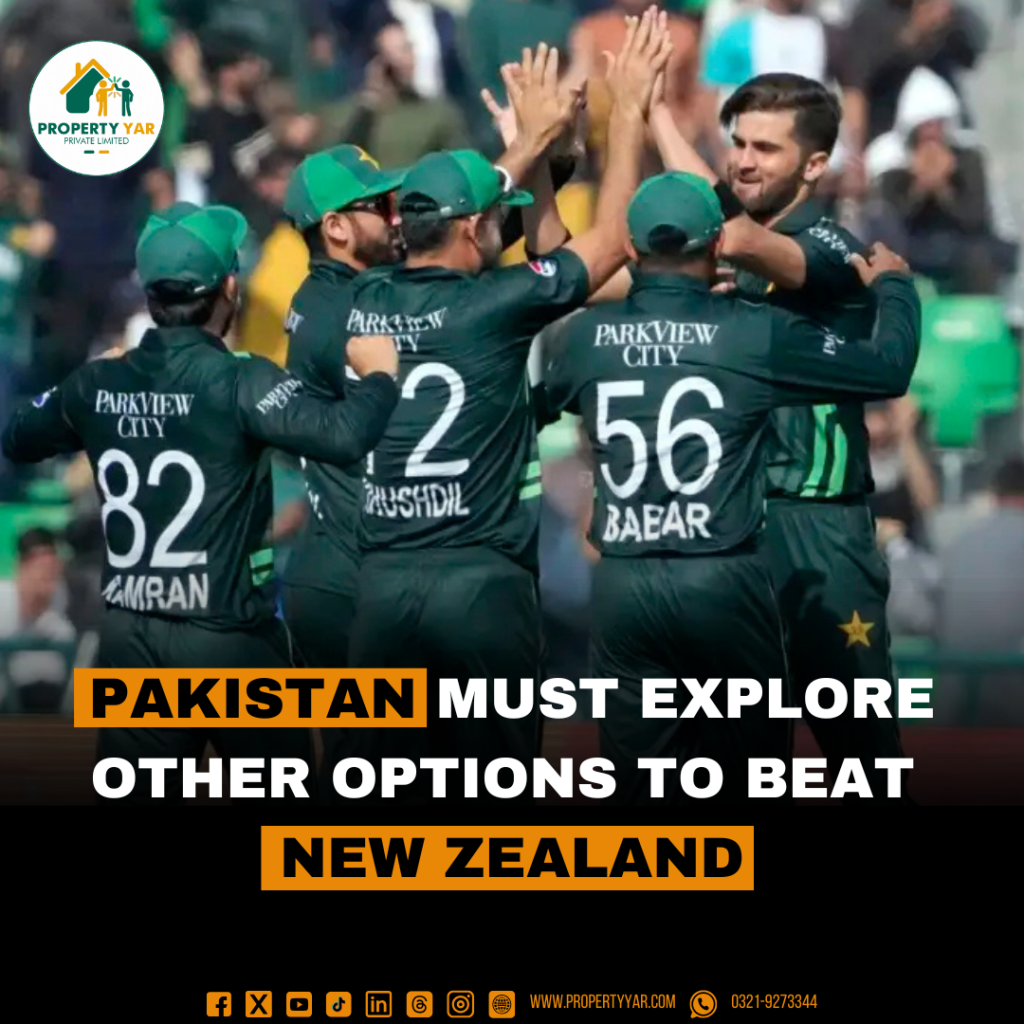 Pakistan must explore other options to beat New Zealand