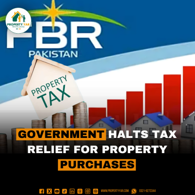 Government Halts Tax Relief for Property Purchases